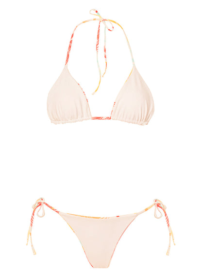 Thumbnail - Foto de Palm Soda Sunflash Low Rise Tie Side Bikini Bottom by Maaji - Panties - Vestidos de Baño - 7