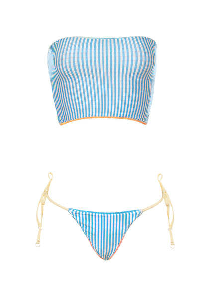 Thumbnail - Foto de First Light Sunflash Low Rise Tie Side  Bikini Bottom by Maaji - Panties - Vestidos de Baño - 7