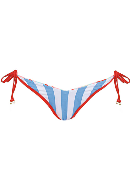 Thumbnail - Maaji Geomatrix Dreamscape Low Rise Tie Side Bikini Bottom - 10