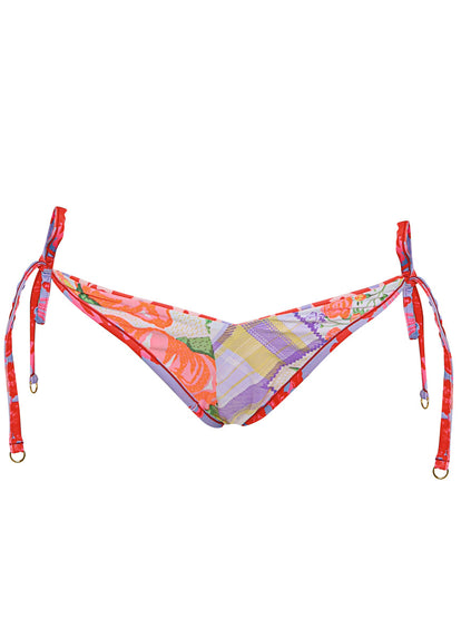 Thumbnail - Maaji Vintage Bloom Dreamscape Low Rise Tie Side Bikini Bottom - 9