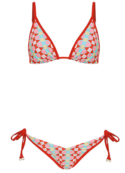  Maaji Geomatrix Ginger Sliding Triangle Bikini Top