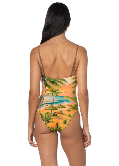 Thumbnail - Foto de Wild Coast Gypsies Signature Cut Classic One Piece by Maaji - Enteros - Vestidos de Baño - 2