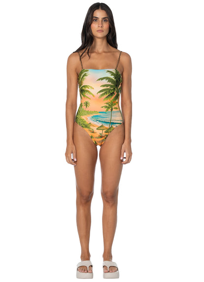 Foto de Wild Coast Gypsies Signature Cut Classic One Piece by Maaji - Enteros - Vestidos de Baño