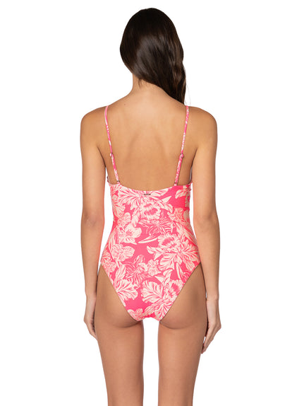 Thumbnail - Foto de Pink Blossom Gypsies Signature Cut Classic One Piece by Maaji - Enteros - Vestidos de Baño - 2