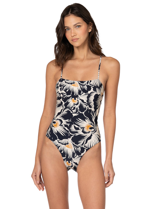 Main image -  Foto de Delft Flowers Gypsies Signature Cut Classic One Piece by Maaji - Enteros - Vestidos de Baño