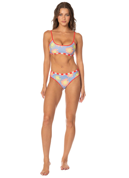 Thumbnail - Foto de Awake In Light Lane Classic Bralette Bikini Top by Maaji - Tops - Vestidos de Baño - 5