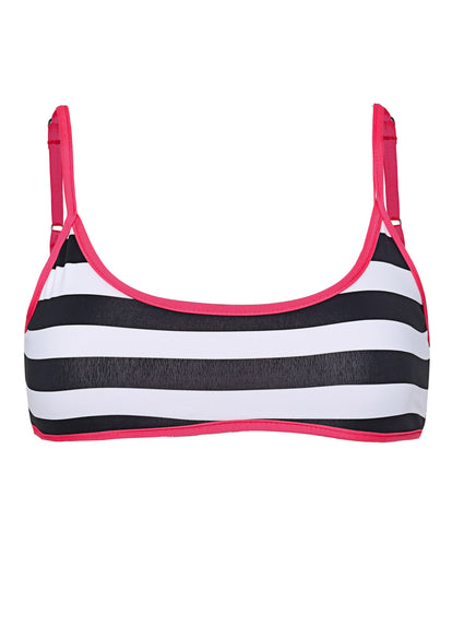  Maaji Rugby Rush Lane   Sporty Bralette Bikini Top