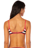 Maaji Rugby Rush Lane Sporty Bralette Bikini Top