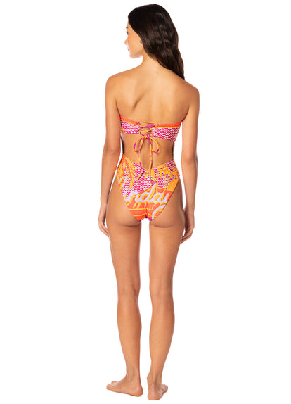  Foto de Aloha Dream Ohana Signature Cut Bandeau One Piece by Maaji - Enteros - Vestidos de Baño