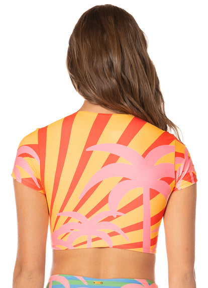  Foto de Jungle Sway Milano Swim Crop Top Bikini Top by Maaji - Tops - Vestidos de Baño