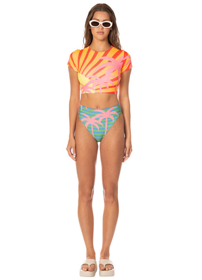  Foto de Jungle Sway Milano Swim Crop Top Bikini Top by Maaji - Tops - Vestidos de Baño