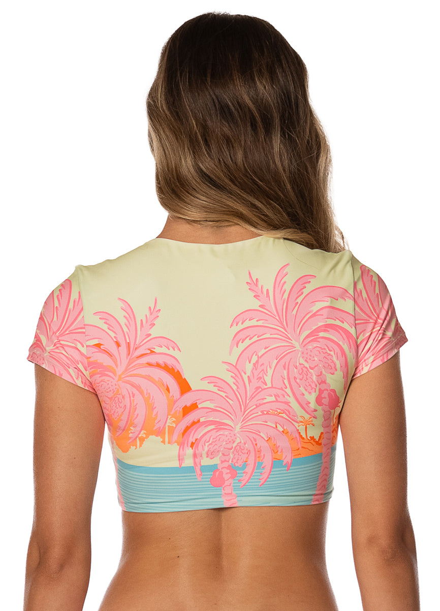 Foto de Pastel Mirage Milano Swim Crop Top by Maaji - Tops - Vestidos de Baño