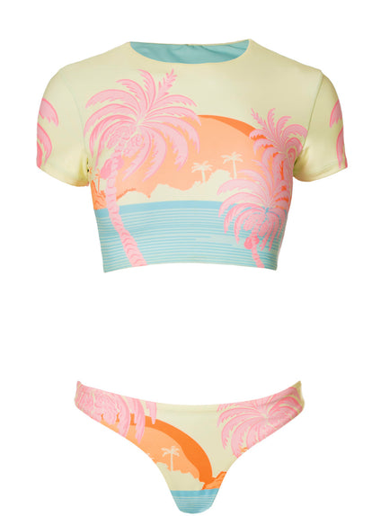  Foto de Pastel Mirage Milano Swim Crop Top by Maaji - Tops - Vestidos de Baño