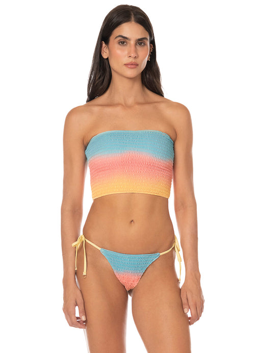 Main image -  Foto de First Light Nalu Swim Crop Top Bikini Top by Maaji - Tops - Vestidos de Baño