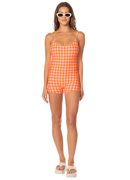  Foto de Sunset Grid Haze Onesie by Maaji - Tops - Vestidos de Baño