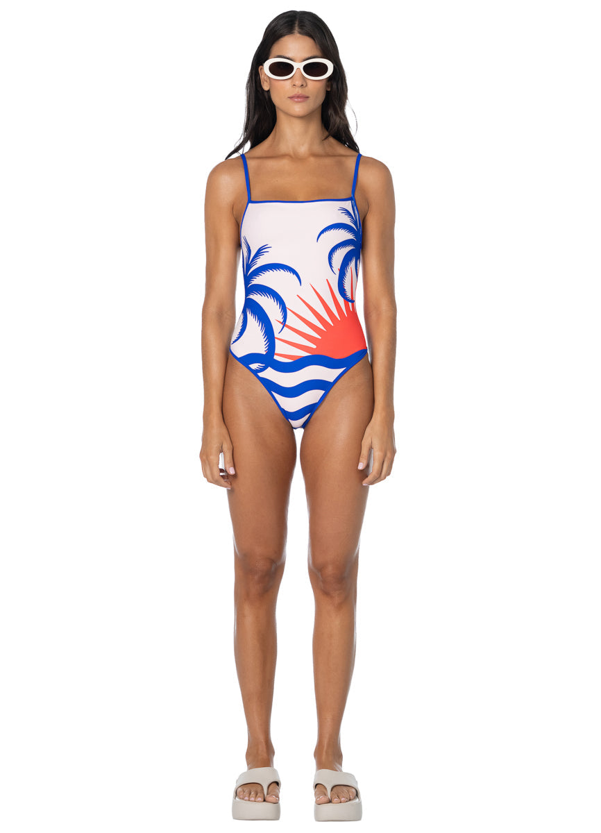 Foto de Maritime Mood Biella Signature Cut Classic One Piece by Maaji - Enteros - Vestidos de Baño