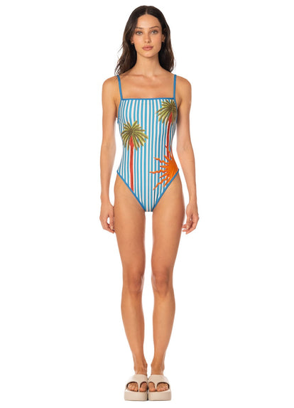 Foto de Prism Wave Biella Cheeky Cut Classic One Piece by Maaji - Enteros - Vestidos de Baño