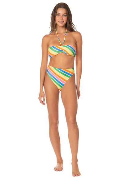  Foto de Rhythmic Lines Kani Strapless Bandeau Bikini Top by Maaji - Tops - Vestidos de Baño