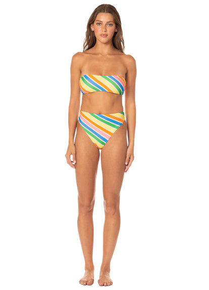 Thumbnail - Foto de Rhythmic Lines Kani Strapless Bandeau Bikini Top by Maaji - Tops - Vestidos de Baño - 6