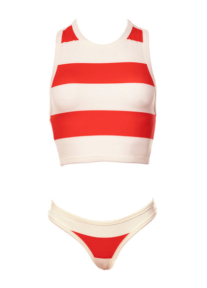  Foto de Sunny Cola Aisha Halter Crop Top Bikini Top by Maaji - Tops - Vestidos de Baño