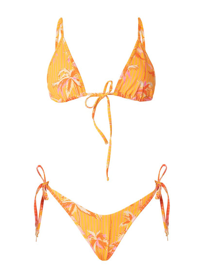 Thumbnail - Foto de Sunkissed Shore Gingerly Sliding Triangle Bikini Top by Maaji - Tops - Vestidos de Baño - 7