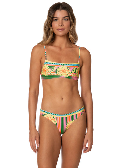 Thumbnail - Foto de Striped Paradise Megara Classic Bralette Bikini Top by Maaji - Tops - Vestidos de Baño - 1
