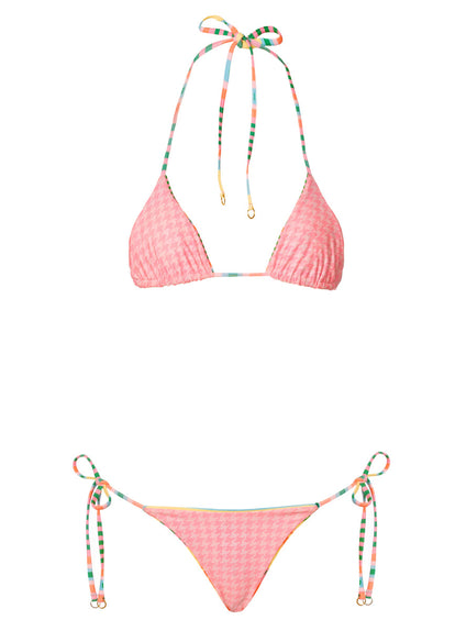 Thumbnail - Foto de Striped Paradise Zeny Sliding Triangle Bikini Top by Maaji - Tops - Vestidos de Baño - 7