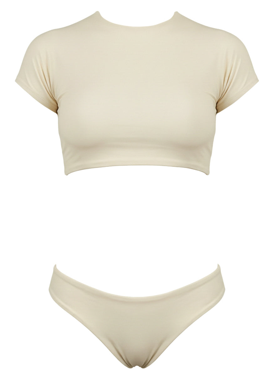 Foto de Salty Flow Rain Swim Crop Top Bikini Top by Maaji - Tops - Vestidos de Baño
