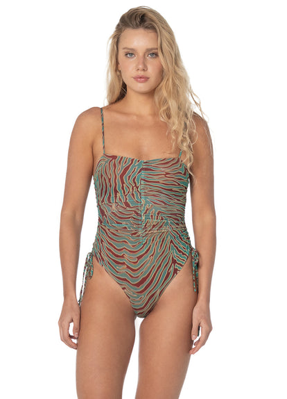 Thumbnail - Foto de Zebra Tide Eve Cheeky Cut Classic One Piece by Maaji - Enteros - Vestidos de Baño - 1