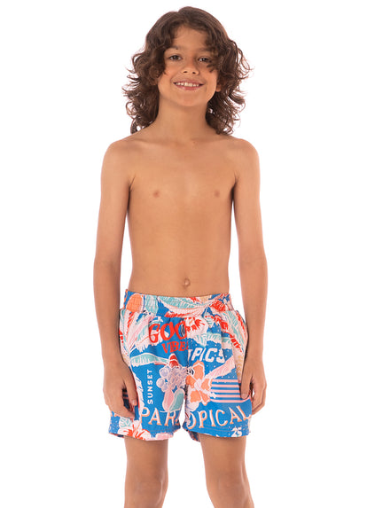  Maaji Tropical Bliss Little Sailor Boys Trunks