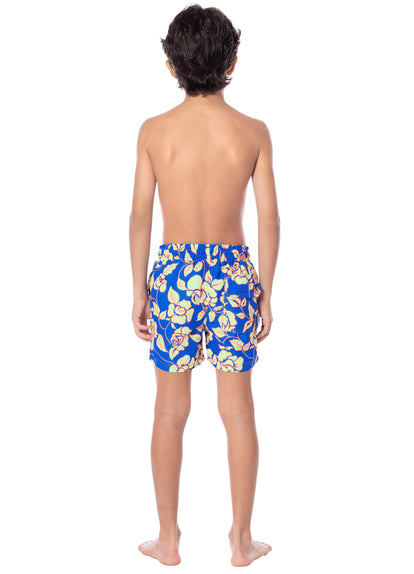 Maaji Cobalt Flora Little Sailor Boys Trunks 