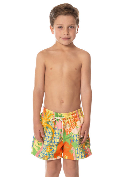 Thumbnail - Foto de Sun Flicker Little Sailor Boys Trunks by Maaji - Pantalonetas Para Niños - Niños - 1