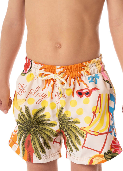 Alternative image -  Foto de Beach Static Little Sailor Boys Trunks by Maaji - Pantalonetas Para Niños - Niños