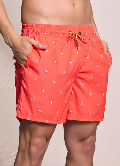 Alternative image -  Maaji Tangerine Sailor Sporty Shorts
