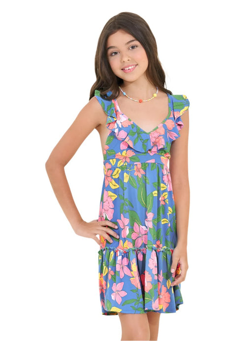 Main image -  Maaji Star Flower Shoo Girls Short Dress GIRLS BEACHWEAR Maaji 