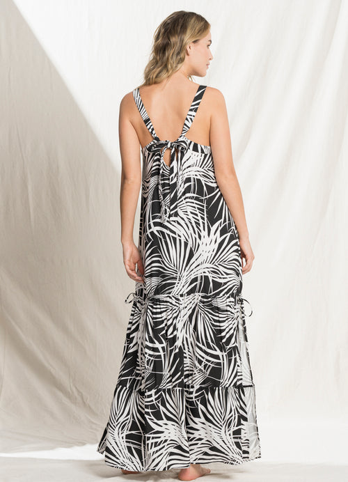 Hover image -  Maaji Areca Palm Alessa Long Dress