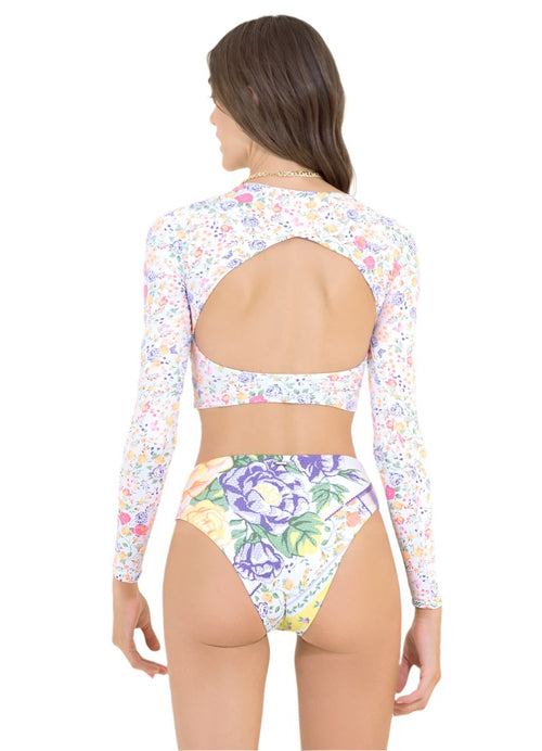 Hover image -  Maaji Countryside Epica High Rise/High Leg Bikini Bottom BIKINI BOTTOM Maaji 