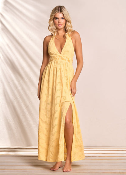 Thumbnail - Maaji Saffron Athenea Long Dress - 4