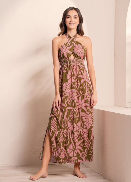 Alternative image -  Maaji Batik Jungle Jolene Long Dress