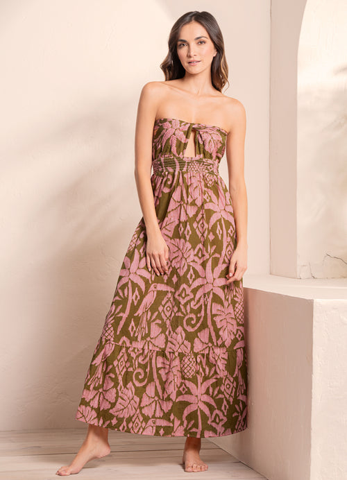 Main image -  Maaji Batik Jungle Jolene Long Dress