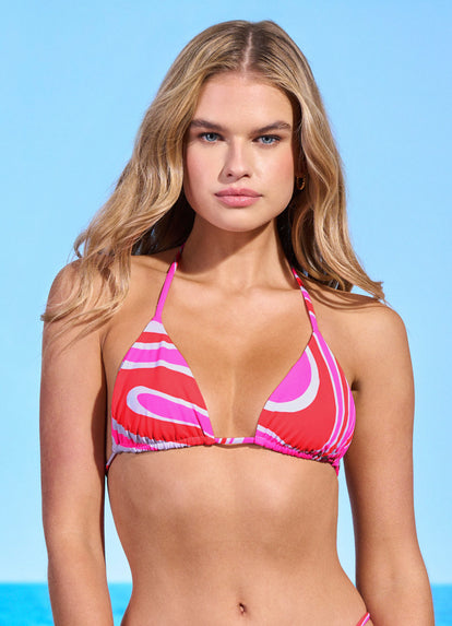  bikini top from Maaji – The Wave Balmy Sliding Triangle Bikini Top – Category: Apparel , Accessories Clothing Swimwear