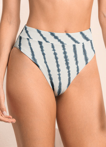  Maaji Shibori Suzy Q High Rise/High Leg Bikini Bottom