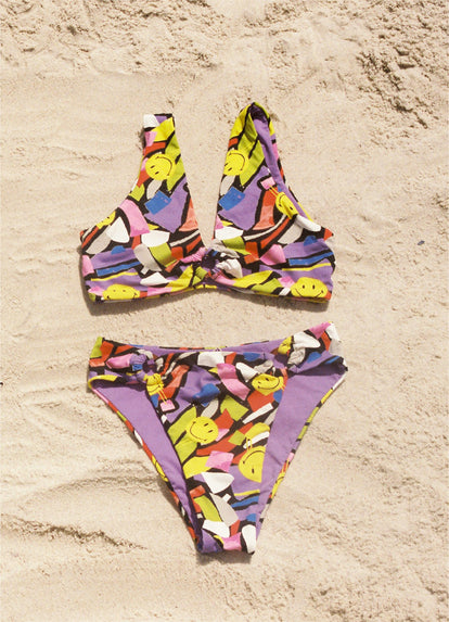 Thumbnail - bikini bottom from Maaji – Smiledelic Adrianne High Rise/High Leg Bikini Bottom – Category: Apparel , Accessories Clothing Swimwear - 7