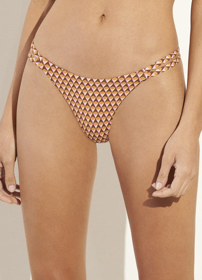 Thumbnail - Maaji Kaleidoscope Vibes Micro Split Strap Bikini Bottom BIKINI BOTTOM Maaji  - 8