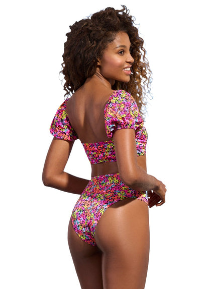 Thumbnail - bikini bottom from Maaji – Monet Applause High Rise/High Leg Bikini Bottom – Category: Apparel , Accessories Clothing Swimwear - 1