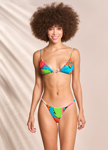  Maaji Jigsaw Coco Sliding Triangle Bikini Top