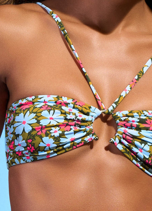 Alternative image -  Maaji Ditsyduo Halfmoon Strapless Bandeau Bikini Top