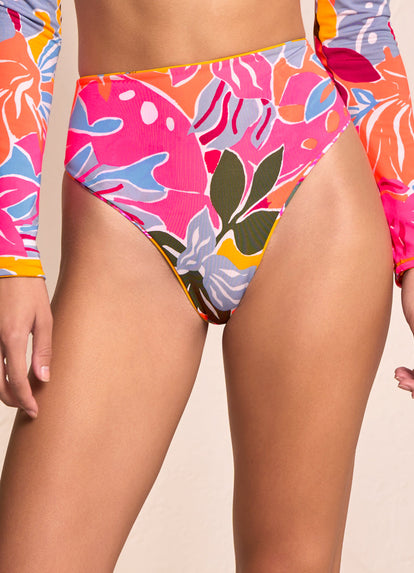Thumbnail - Maaji Bouquet Vitto High Rise/High Leg Bikini Bottom - 5