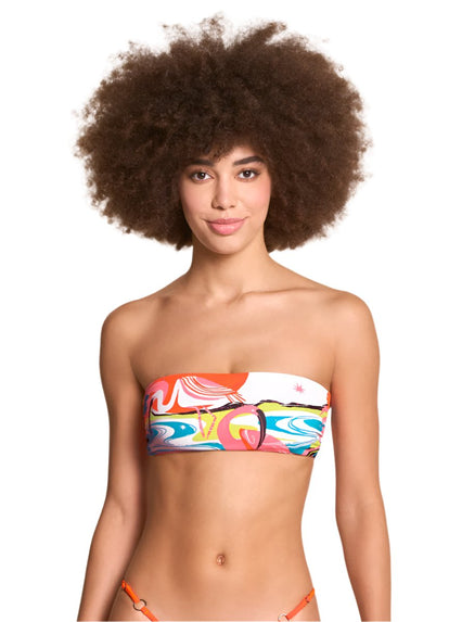  Maaji Key West Bandee Strapless Bandeau Bikini Top