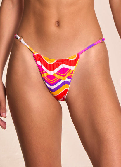 Maaji Cutouts Circlet Single Strap Bikini Bottom